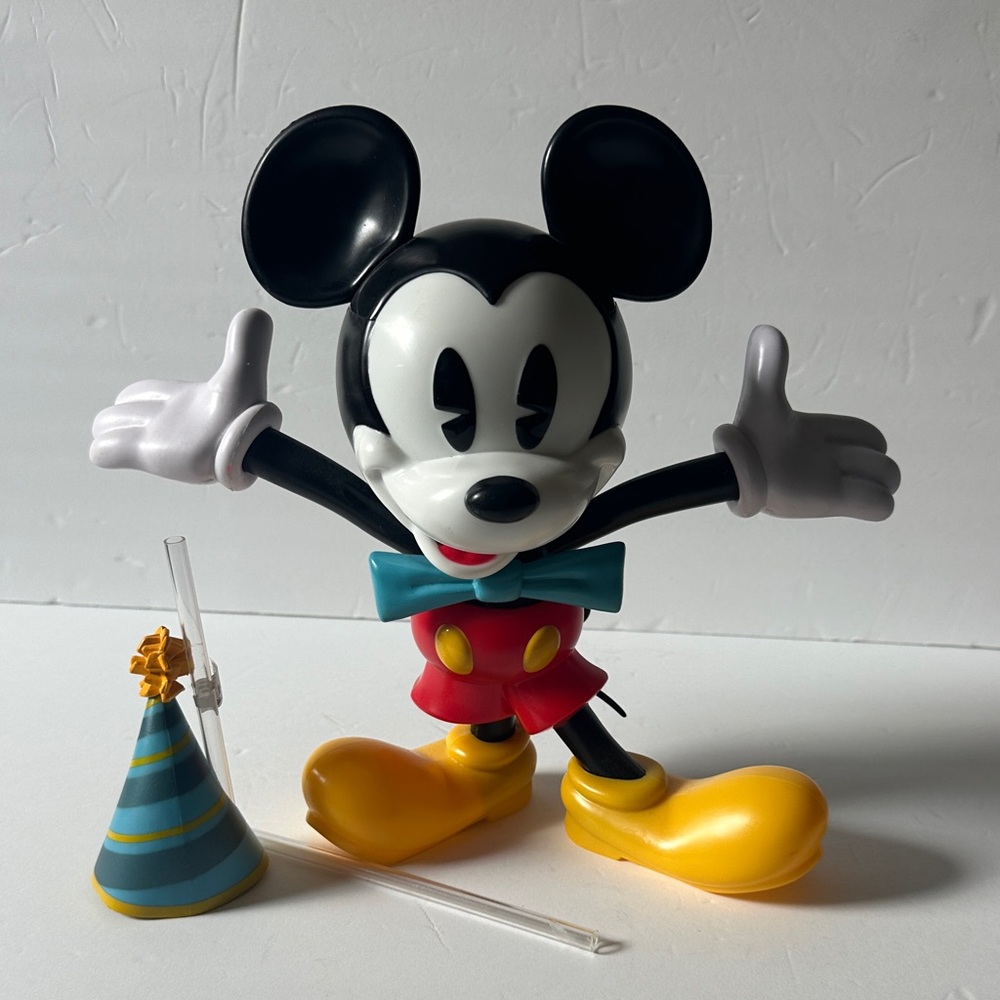 Mickey Mouse Figurine with Party Hat